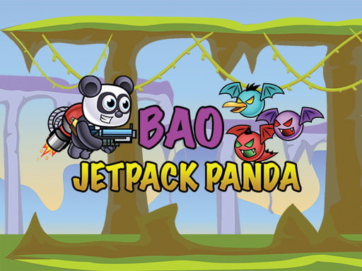 Jetpack Panda Bao Game Image