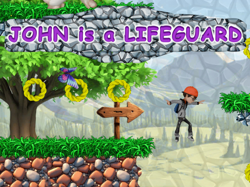 John is a lifeguard Game Image