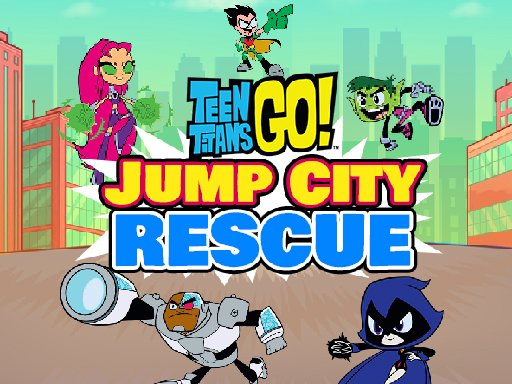 Jump City Rescue - Teen Titans Go Game Image