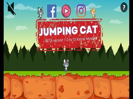 Jumping Cat (Beta) Game Image