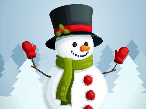 Jumping Snowman Online Game Game Image
