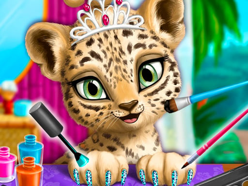 Jungle Animal Hair Salon Game Image