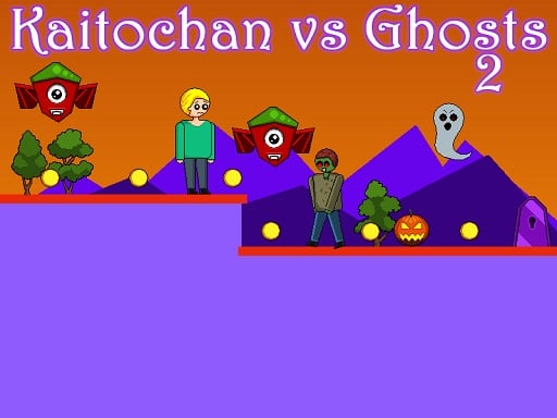 Kaitochan vs Ghosts 2 Game Image