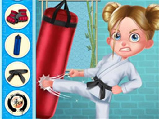 Karate-Girl-Vs-School-Bully-Game Game Image