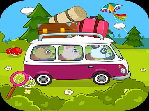 Kids camping Game Image