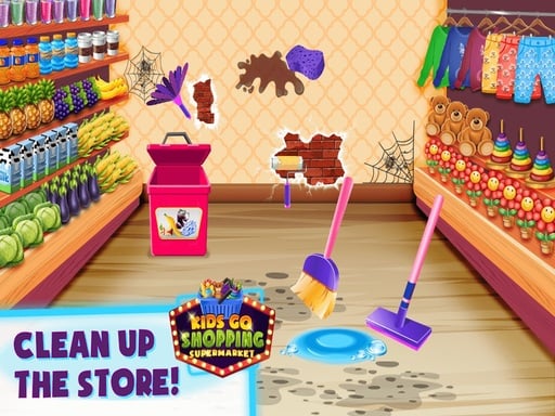 Kids Go Shopping Game Image