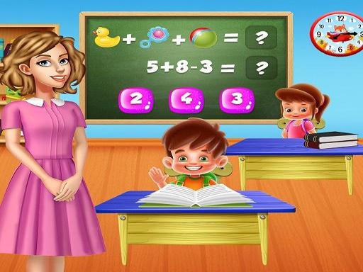 Kindergarten School Teacher Kids Learning Games Game Image