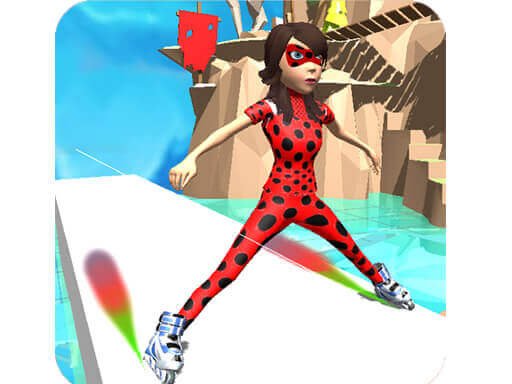 Ladybug Skating Rink Sky Game Image