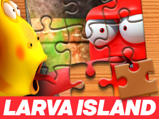 larva island Jigsaw Puzzle Game Image