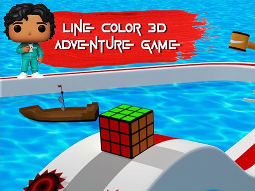 Line Color 3d Squid Game Color Adventure Game Image