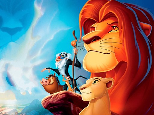Lion King Jigsaw Puzzle Collection Game Image