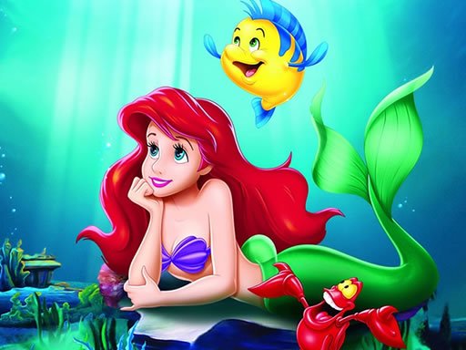Little Mermaids Jigsaw Game Image
