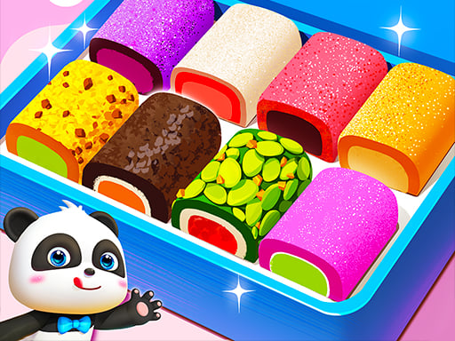 Little Panda Candy Shop Game Image