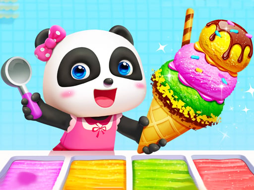 Little Panda Ice Cream Game Game Image