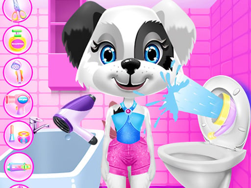 Lucy Dog Care Game Image