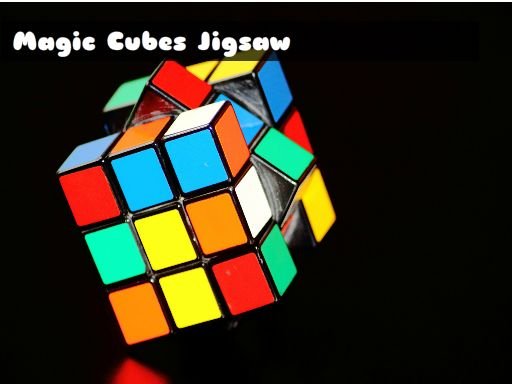 Magic Cubes Jigsaw Game Image