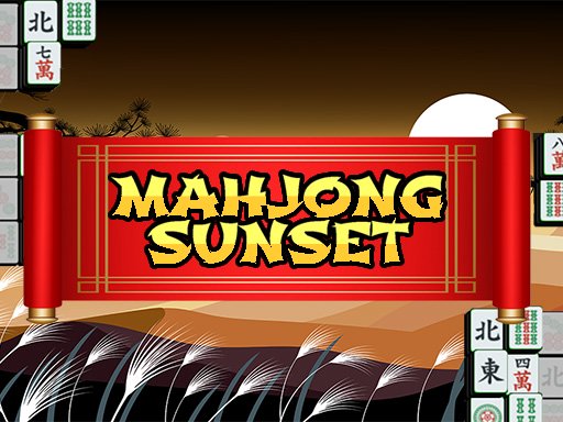 Mahjong Sunset Game Image