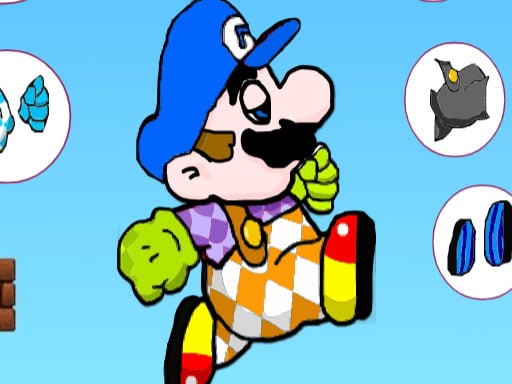 Mario Dressup Game Image