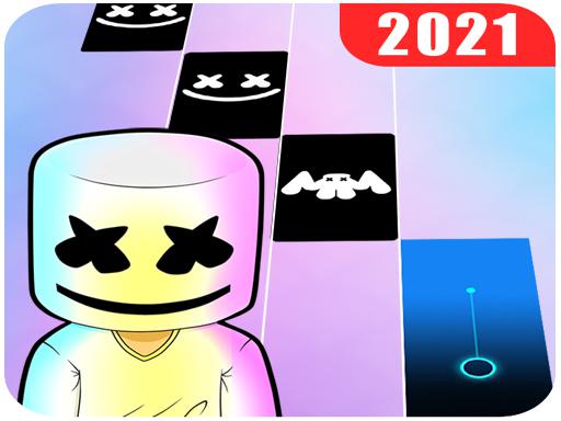 Marshmello Music Dance : Piano Tiles Game Image