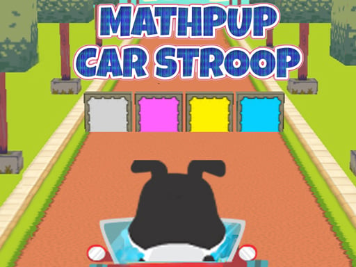 MathPup Car Stroop Game Image
