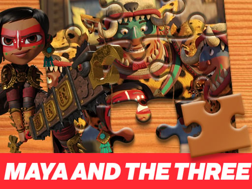 Maya and the Three Jigsaw Puzzle Game Image