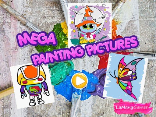 MEGA PAINTING PICTURES Game Image