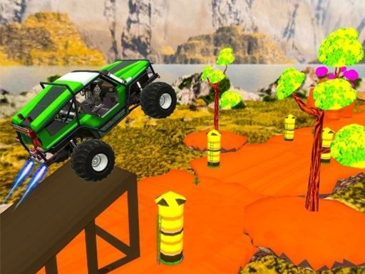 Mega Ramp Car Racing Stunts 3D Impossible Tracks Game Image