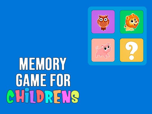 Memory Game for Childrens Game Image