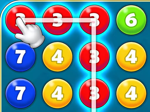 Merge Bubble Number Game Image