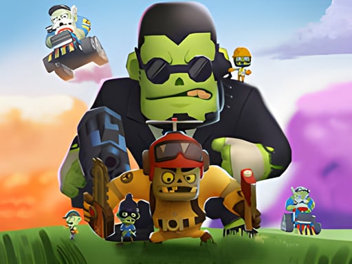 Merge Plants and Zombies Game Image