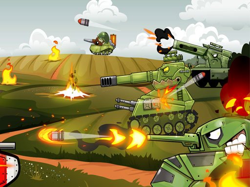 Merge Tanks: Idle Tank Merger Game Image