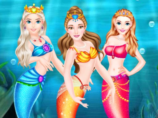 Mermaid Style Dress Up Game Image