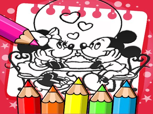 Mickey Mouse Coloring Book Game Image