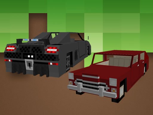 Minecraft Cars Jigsaw Game Image