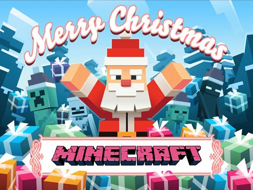 MineCraft Christmas Jigsaw  Puzzle Game Image