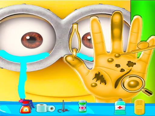 Minion Hand Doctor Game Online - Hospital Surgery Game Image