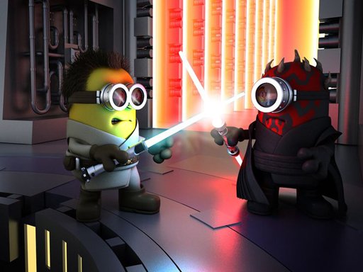 Minions Star Wars Jigsaw Puzzle Game Image