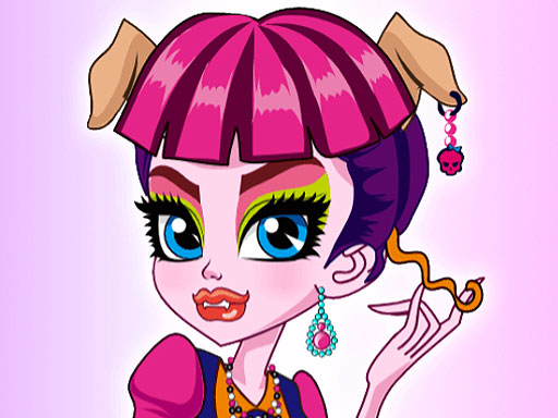 Monster High Makeup Game Image
