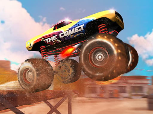 Monster Truck Stunt Racer Game Image