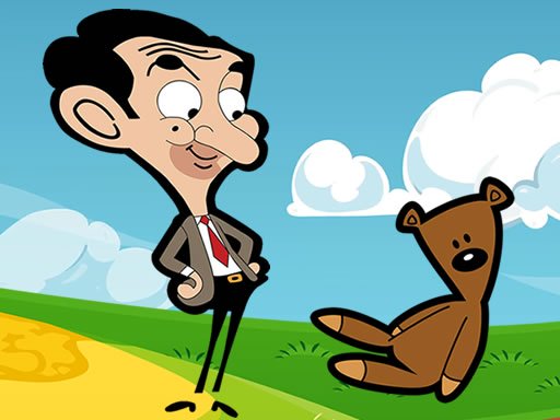 Mr. Bean Coloring Book Game Image