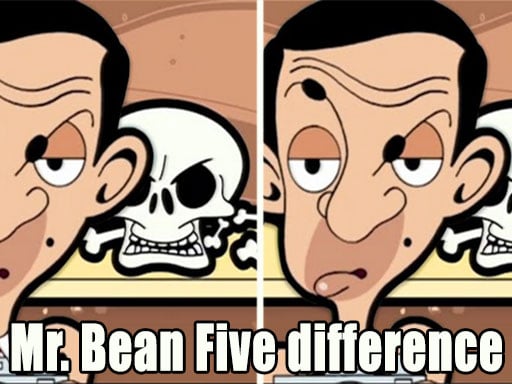 Mr Bean Five Difference Challenge Game Image