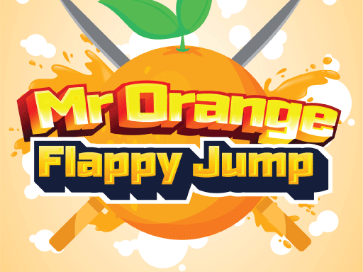Mr. Orange Flappy Jump Game Image