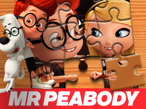 Mr Peabody and Sherman Jigsaw Puzzle Game Image