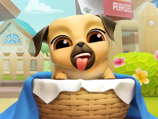 My Cute Puppy Grooming 3D Game Image