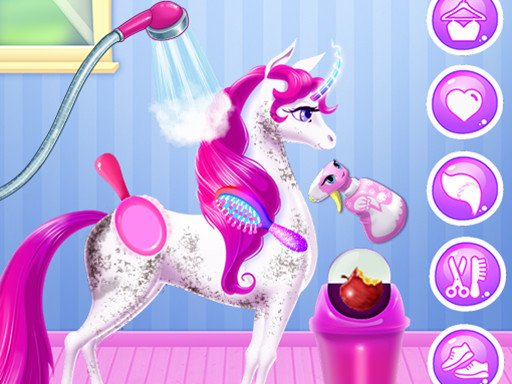 My Unicorn Magic Horse Game Image
