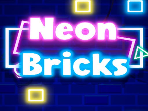 Neon Bricks HD Game Image