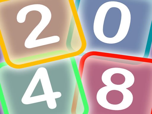 Neon Game 2048 Game Image