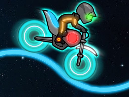 Neon Motocross games Game Image