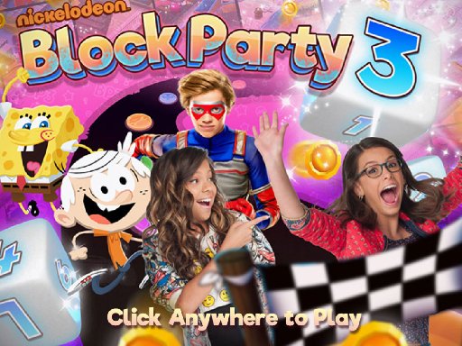 Nick Block Party 3 Game Image