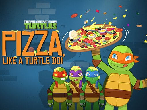 Ninja Turtles: Pizza Like A Turtle Do! Game Image
